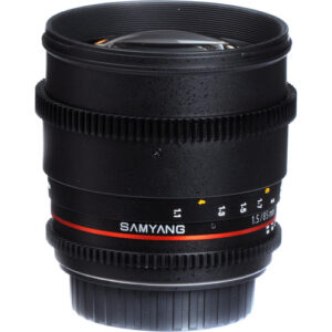 لنز ۸۵ سامیانگ سینمایی | Samyang 85mm T1.5 Cine Lens for Canon EF