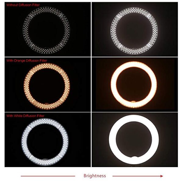 فلاش رینگ لایت عکاسی متل | Mettle Ring Light RL-18 - Image 4