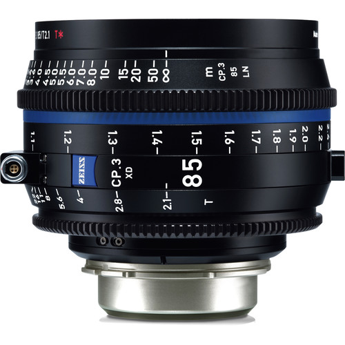 لنز سینمایی زایسZEISS CP.3 XD 85mm T2.1 Compact Prime Lens (PL Mount, Feet) - Image 8